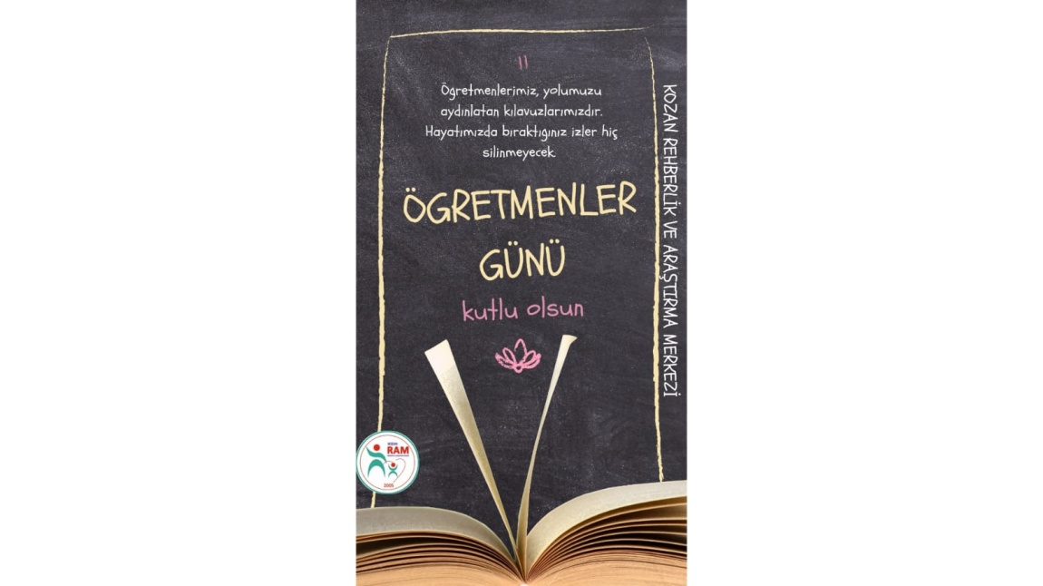 Öğretmenler Günü Kutlu Olsun.